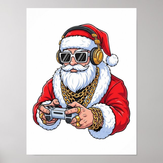 Poster Cartaz de Natal (Frente)