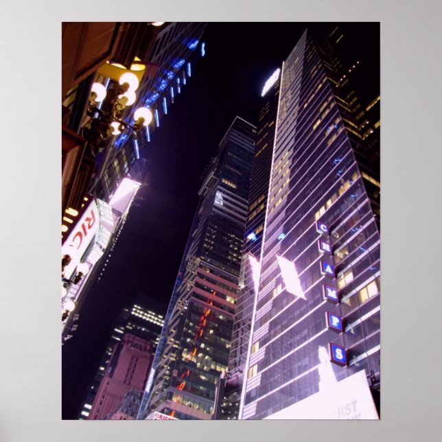 Póster Cartaz de Nova York. (Frente)