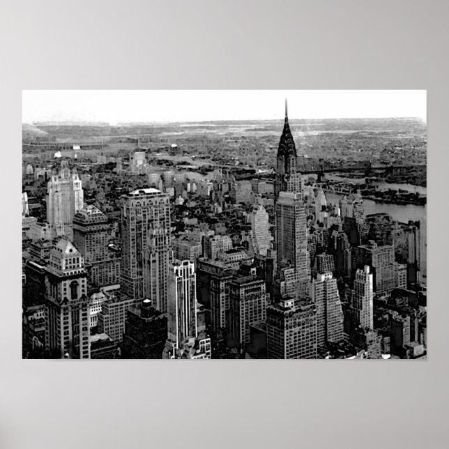 Póster Cartaz de Nova York (Frente)