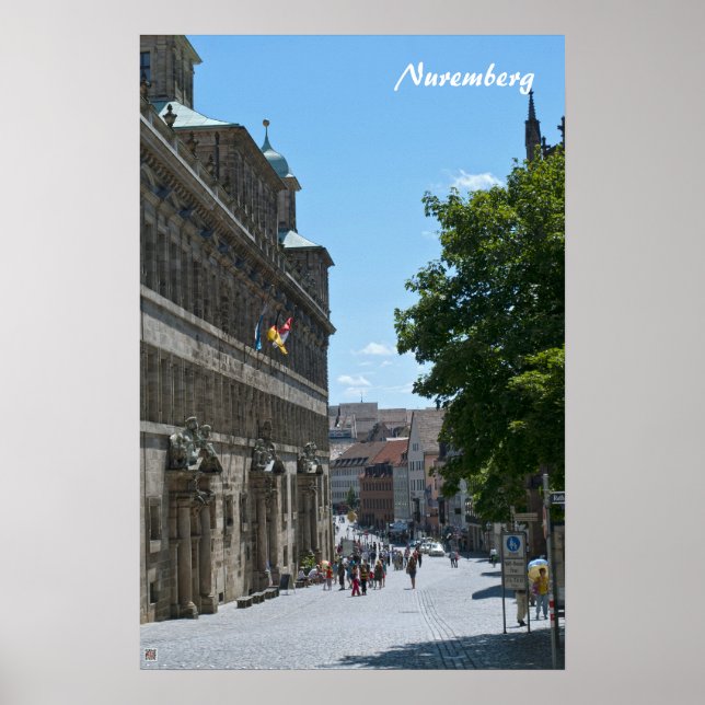 Póster Cartaz de Nuremberga (Frente)