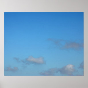 Póster Cartaz de Nuvem Cumulus