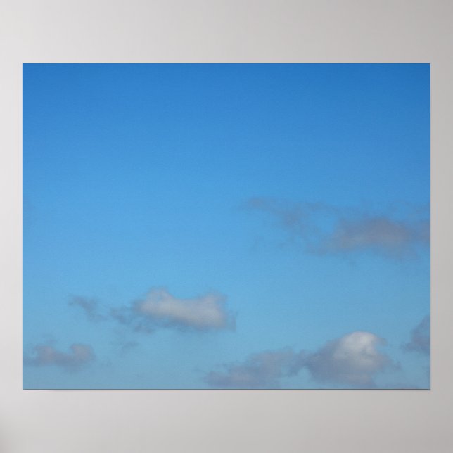 Póster Cartaz de Nuvem Cumulus (Frente)