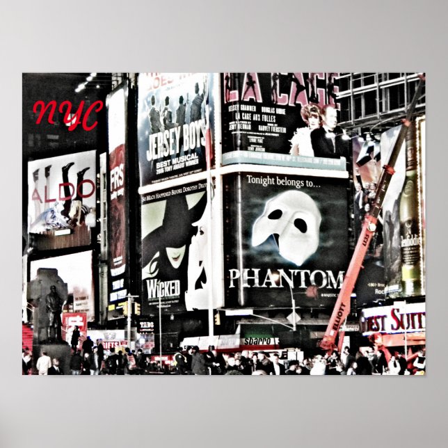 Póster Cartaz de NYC (Frente)
