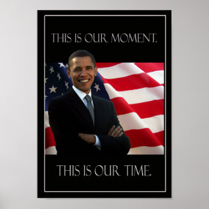Póster cartaz de Obama