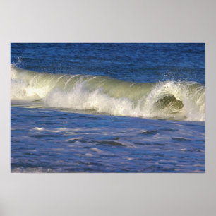 Poster Cartaz de Ondas do Oceano