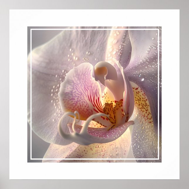 Poster Cartaz de Orquídea (Frente)