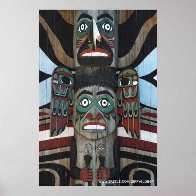 Póster Cartaz de Parede com Totem (Frente)