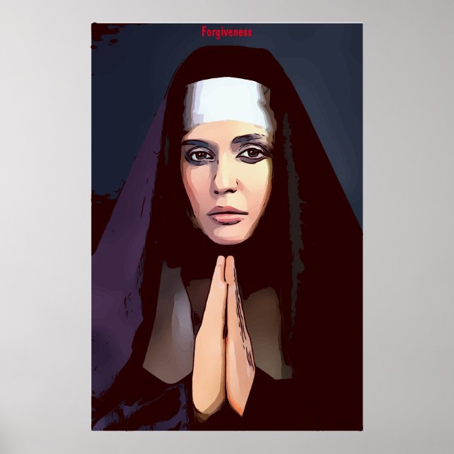 Poster Cartaz de Perdão (Frente)