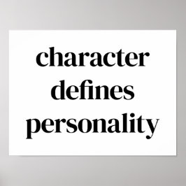 Poster Cartaz de Personagem