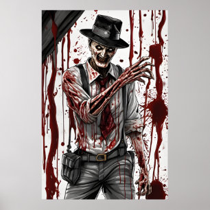 Poster Cartaz de Pesadelo de Terror - Arte de Parede de H