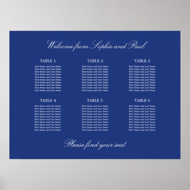 Poster Cartaz de Plano de Assentamento de Casamento de Me (Frente)