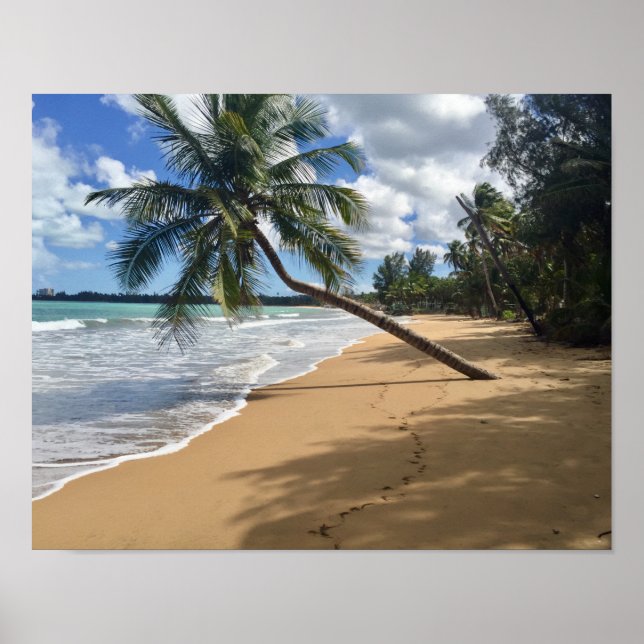 Poster cartaz de praia (Frente)