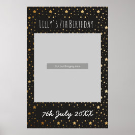 Poster Cartaz de Propaganda de Cabine de Fotos Mágicos