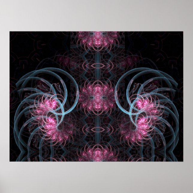 PÓSTER CARTAZ DE PSYMURAI FRACTAL (Frente)