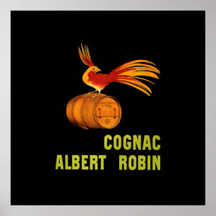 Poster Cartaz de Publicidade de Conhaque de Leonetto Capp