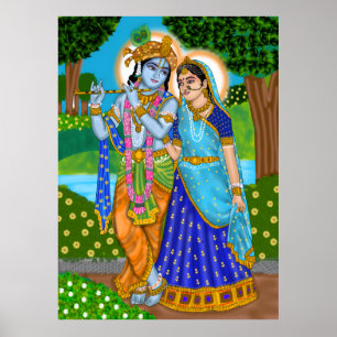 Poster Cartaz de Radha Krishna