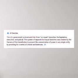 Poster Cartaz de Ramos do Governo Co-Iguais