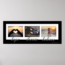 Poster Cartaz de Recém-Casados Espero, Sonho, Acredite