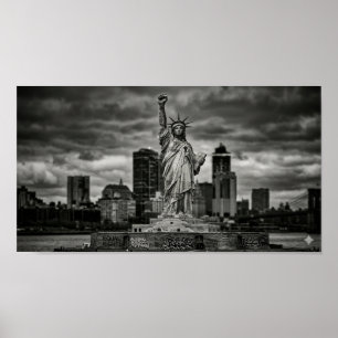 Poster Cartaz de Resistência da Estátua da Liberdade