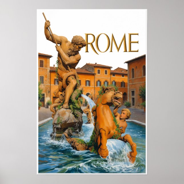 Poster Cartaz de Roma  (Frente)