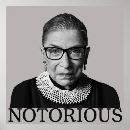 Poster Cartaz de Ruth Bader Ginsburg
