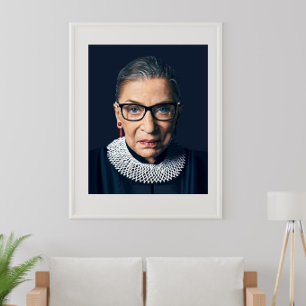 Poster Cartaz de Ruth Bader Ginsburg