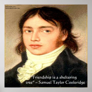 Póster Cartaz de Samuel Taylor Cooleridge