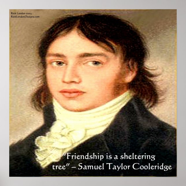 Póster Cartaz de Samuel Taylor Cooleridge (Frente)