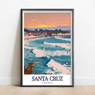 Poster Cartaz de Santa Cruz - Arte de Santa Cruz - Impres