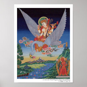 Póster Cartaz de Sarasvati