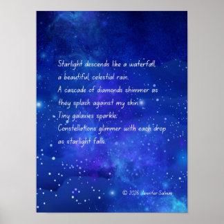 Poster Cartaz de Starlight Falls
