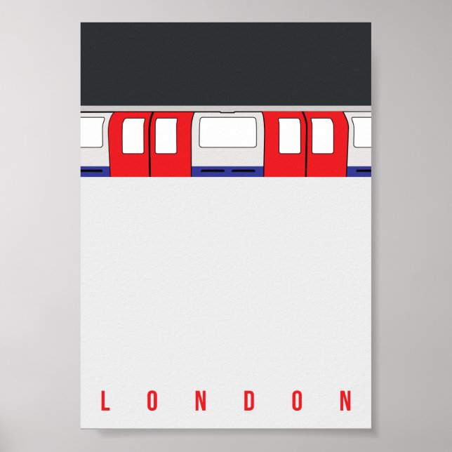 Poster Cartaz de transporte de Londres (Frente)