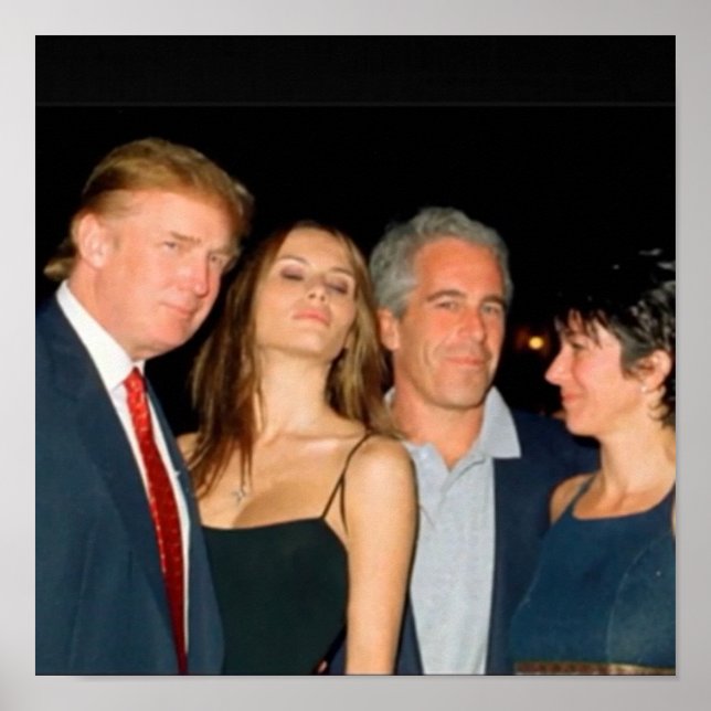 Poster Cartaz de Trump (Frente)