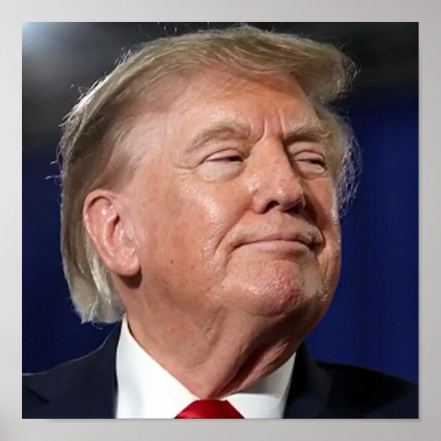 Poster Cartaz de Trump (Frente)