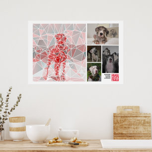 Poster Cartaz de venda de enorme cachorrinho Dogue Alemão