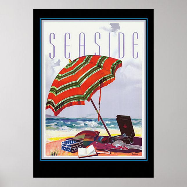 Póster cartaz de viagem Art Deco AU 4 (Frente)