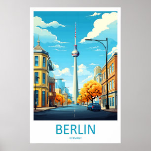 Poster Cartaz de Viagem Berlim Alemanha 1