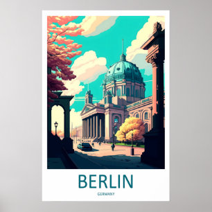 Poster Cartaz de Viagem Berlim Alemanha 2
