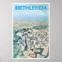 Cartaz de Viagem de Belém Arte do Oriente Médio Vi