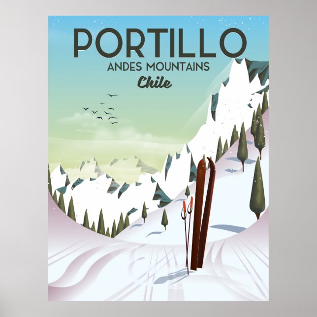 Poster Cartaz de viagem de Buenos Aires, Argentina (Frente)
