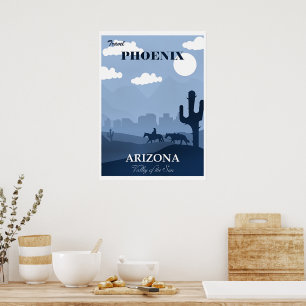 Poster Cartaz de Viagem do Phoenix