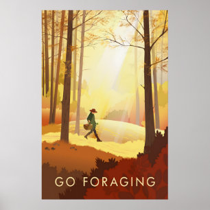 Poster Cartaz de Viagem: Vá Forragear