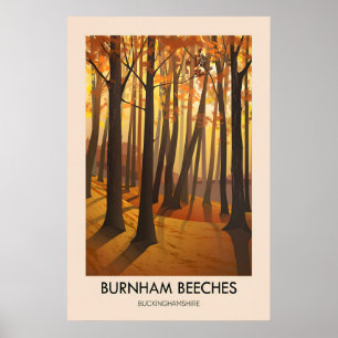 Poster Cartaz de Viagens Burnham Beeches