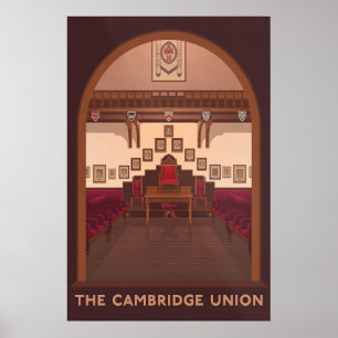 Poster Cartaz de Viagens da União de Cambridge