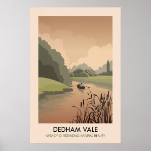 Poster Cartaz de Viagens Dedham Vale AONB