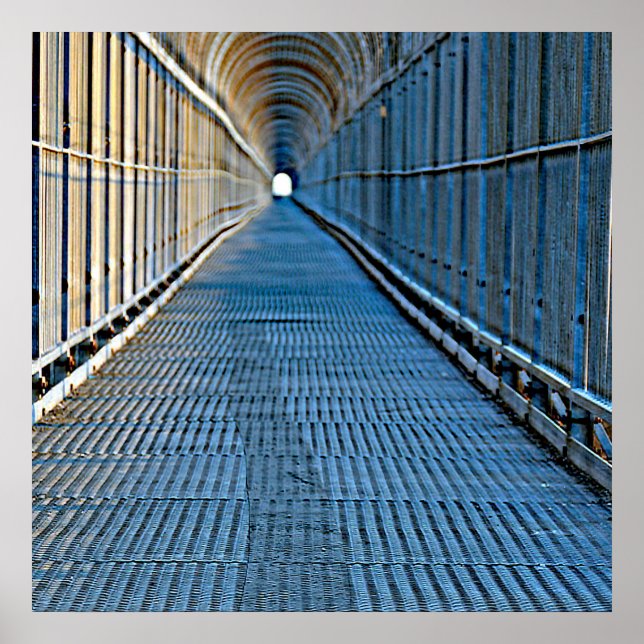 POSTER CARTAZ DE VISÃO DE TÚNEL (Frente)