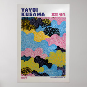 Poster Cartaz de Yayoi Kusama - Inspirado em Yayoi Kusama