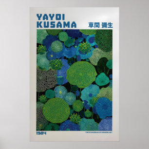 Poster Cartaz de Yayoi Kusama - Inspirado em Yayoi Kusama
