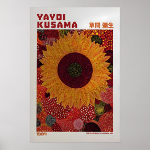 Poster Cartaz de Yayoi Kusama - Inspirado em Yayoi Kusama