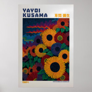 Poster Cartaz de Yayoi Kusama - Inspirado em Yayoi Kusama